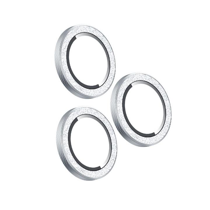 محافظ لنز دوربین ریمکس مدل الماس نشان مناسب برای گوشی موبایل اپل Iphone 13 Promax